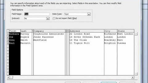Microsoft Office Training - Import Outlook Contacts into Microsoft Access