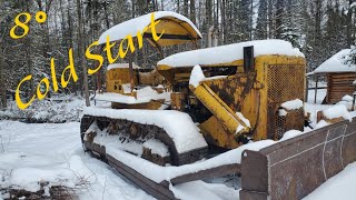 1953 CATERPILLAR D8 COLD START
