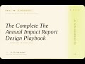 AI for Nonprofits: The Complete The Annual Impact Report Design Playbook