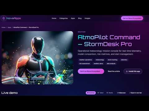 AtmoPilot Command StormDesk Pro Available for Purchase