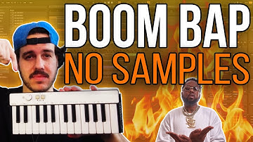 How To Make Boom Bap Beats NO SAMPLES! *Grimy* - Ableton Tutorial *2022*