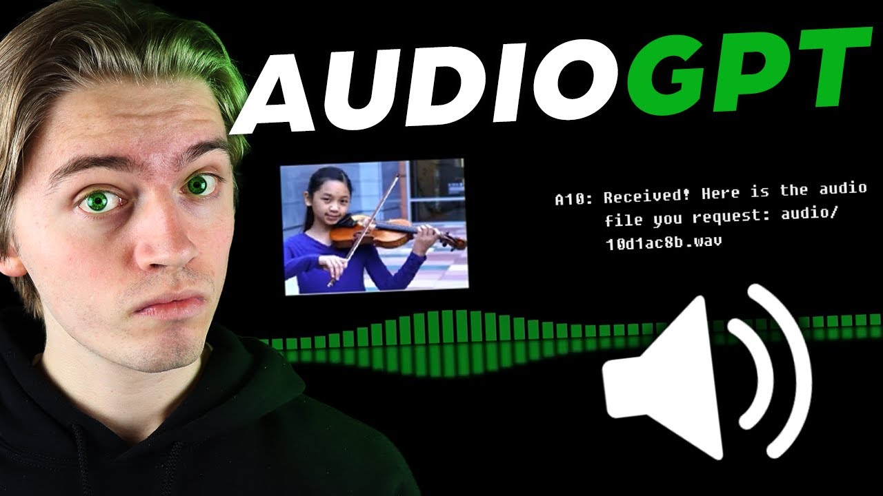 How to Use AudioGPT Image to Sound Ai YouTube
