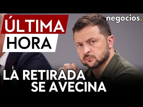 &Uacute;LTIMA HORA | Zelensky avisa: "La retirada se avecina sin misiles de largo alcance de EEUU"