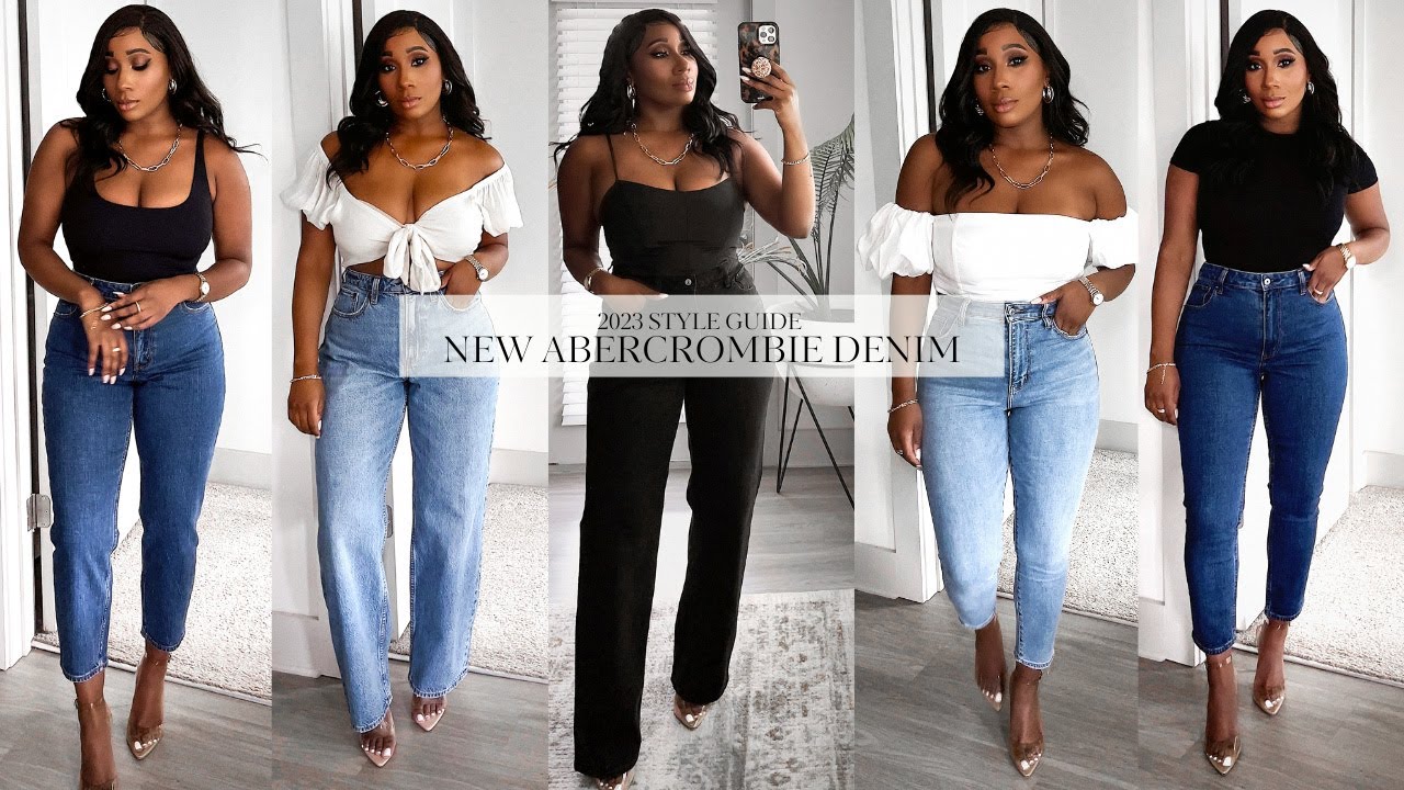 NEW ABERCROMBIE DENIM! | 2023 STYLE GUIDE | SUMMER SALE! - YouTube