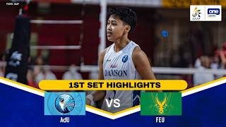 AdU vs FEU | SET 1 HIGHLIGHTS | UAAP SEASON 88 WOMEN’S VOLLEYBALL | APRIL 18, 2026