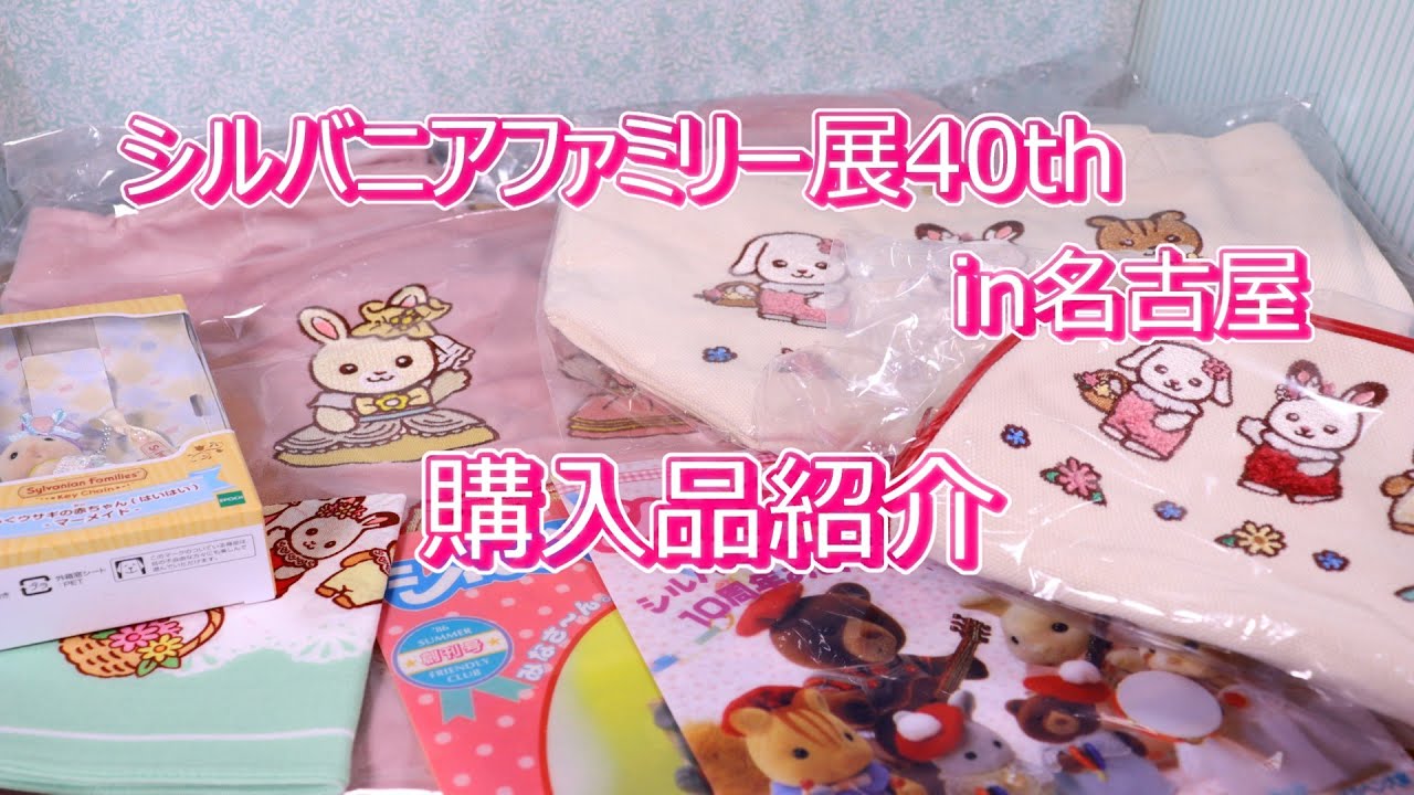 Purchase Introduction] Introducing the items I bought at the 40th