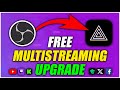 Free obs upgrade for multistreaming and more  prism live studio