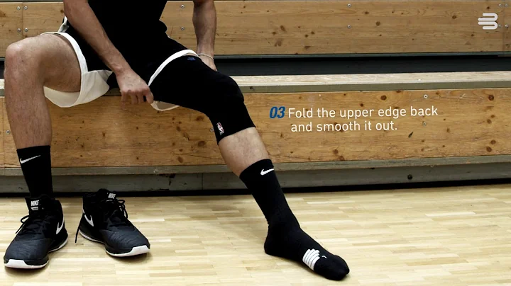 Sports Knee Support NBA | Donning