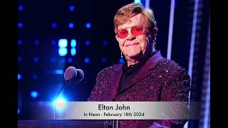 Elton John - In Neon - 2024 Demo (A.I)