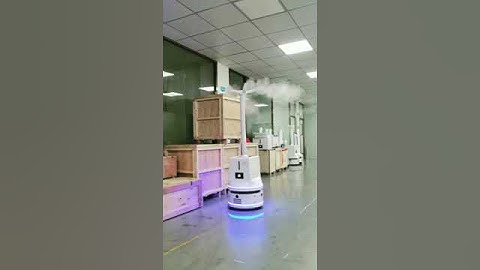 Spray Disinfection Robot with Autonomous Navigation Spraying Mode Controlled by Mobile APP