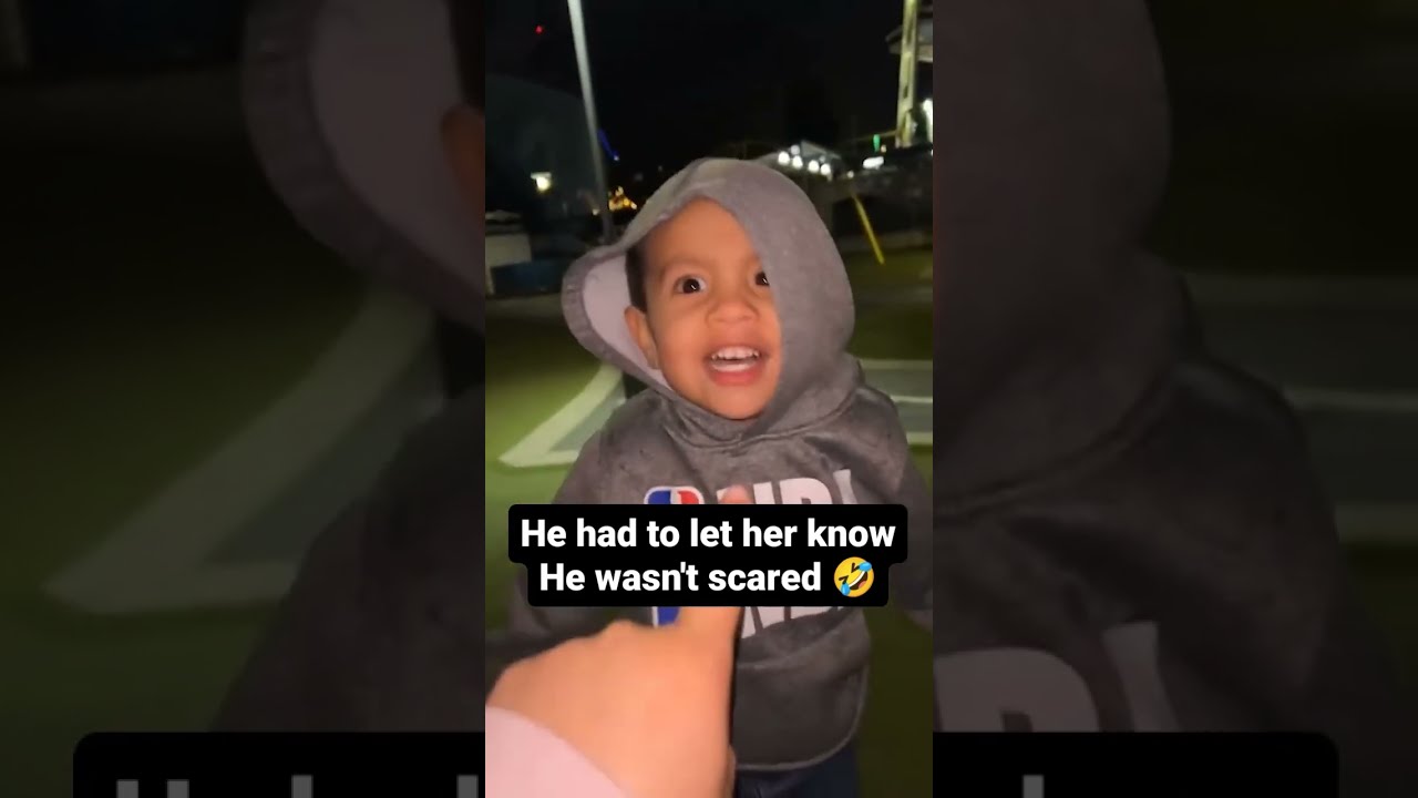 Bro Wasn T Scared Like Our Content Subscribe Dbestrandomized Funny Slide Kid