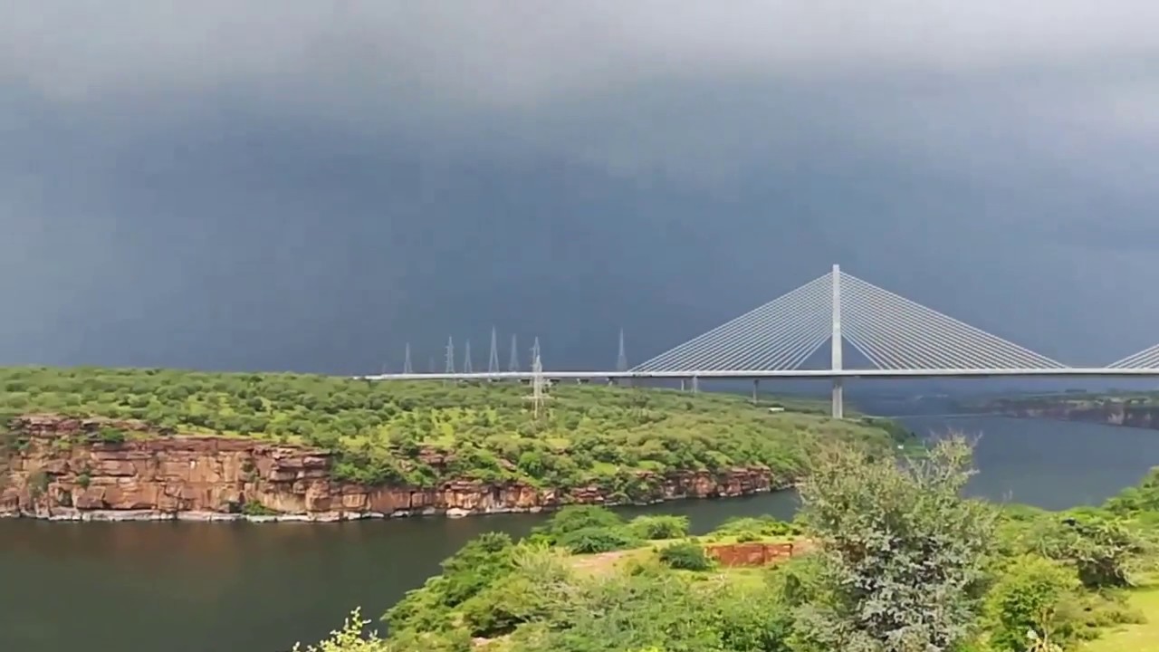 Hanging Bridge Kota View From Bhanwarkunj Waterfall [Never Seen] YouTube