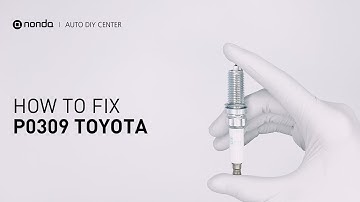 How to Fix TOYOTA P0309 Engine Code in 3 Minutes [2 DIY Methods / Only $4.49]