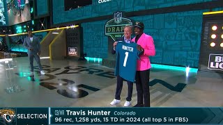 Jaguars Pick Travis Hunter With The 2nd Pick | 2025 NFL Draft