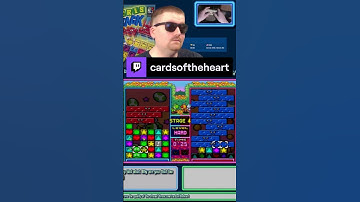 Why is This Tetris Attack Opponent That Low, Dood? | CardsOfTheHeart on #twitch #gaming #speedrun