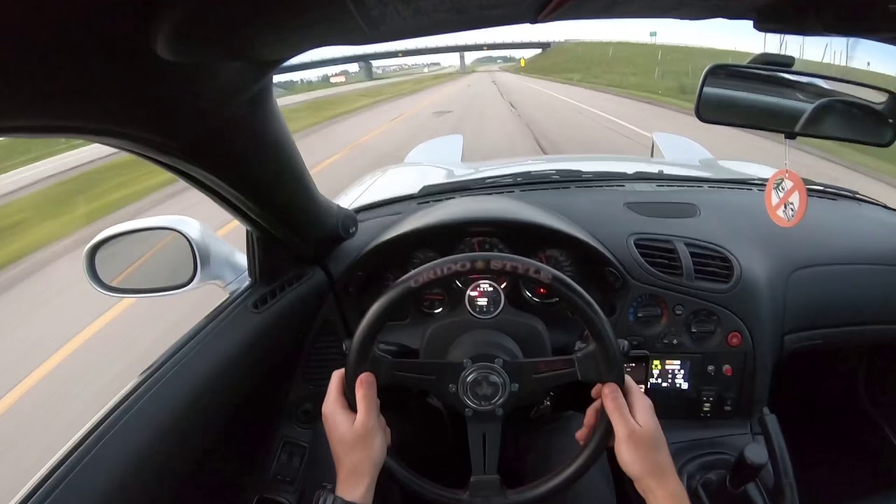 Single Turbo RX7 - In Car - Borg Warner S369SXE