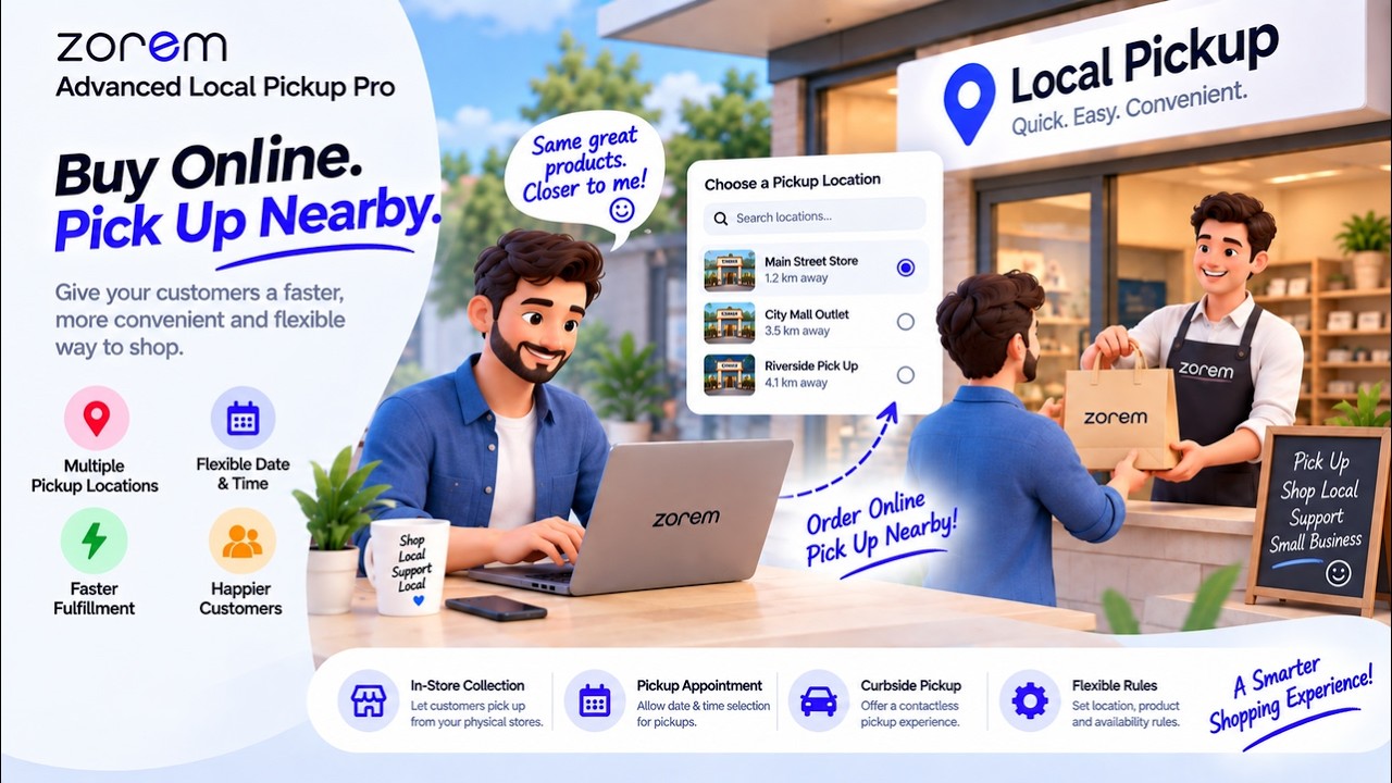 Advanced Local Pickup PRO — Complete Feature Walkthrough
