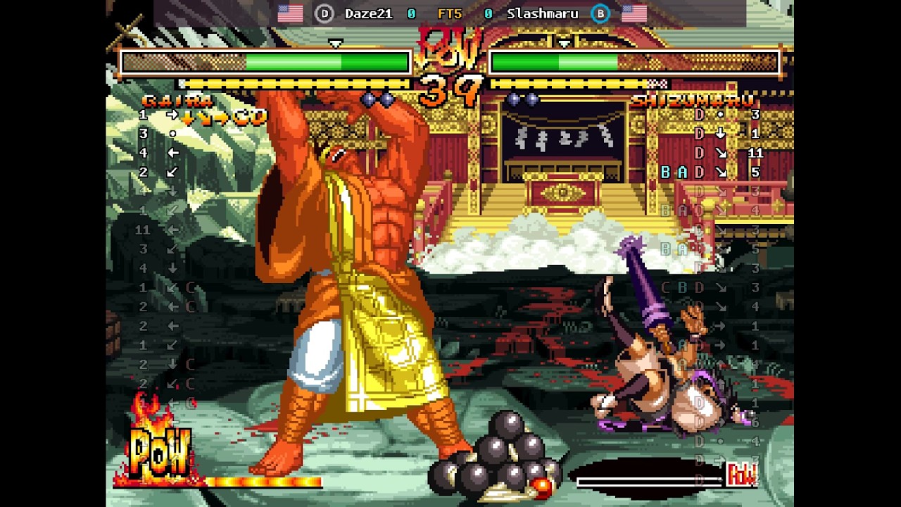 Samurai Shodown V Special - 🇺🇸 Daze21(D) vs 🇺🇸 Slashmaru(B
