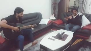 Gulabi Aankhen - Guitar/Flute Cover by Fahmil Khan and Hari Shankar