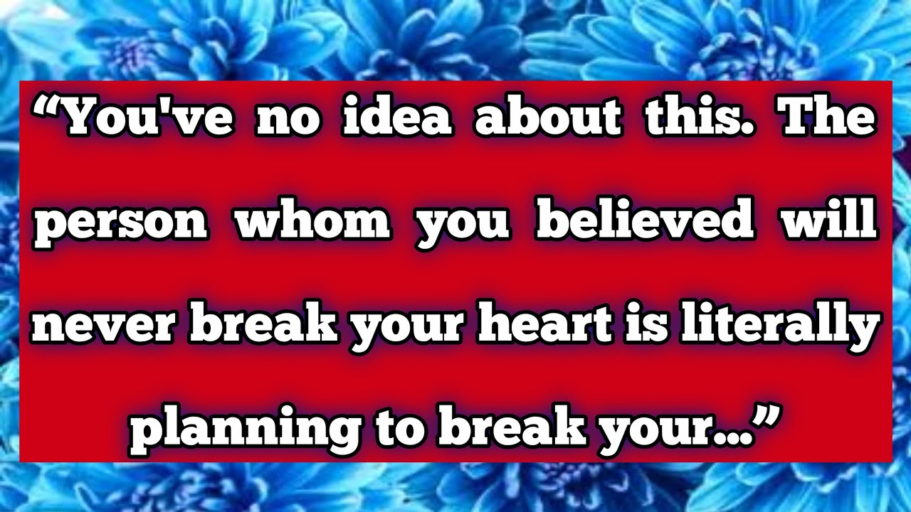 😭Be Ready!!! 💔😭The Love Of Your Life Is Going To Break Your... | god message today | finance prayer