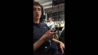 Benjamin Pavard cursing