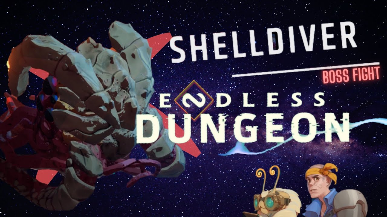 Shelldiver Shelldiver Boss Fight - Endless Dungeon - YouTube