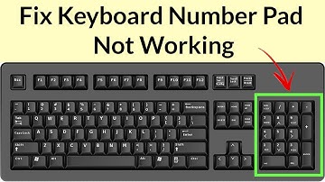 How to Fix Keyboard Number Pad Not Working In Windows 10?