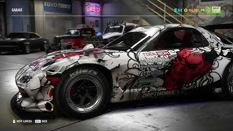 Need for Speed™ Payback: Mazda RX-7 decal wrap demo.
