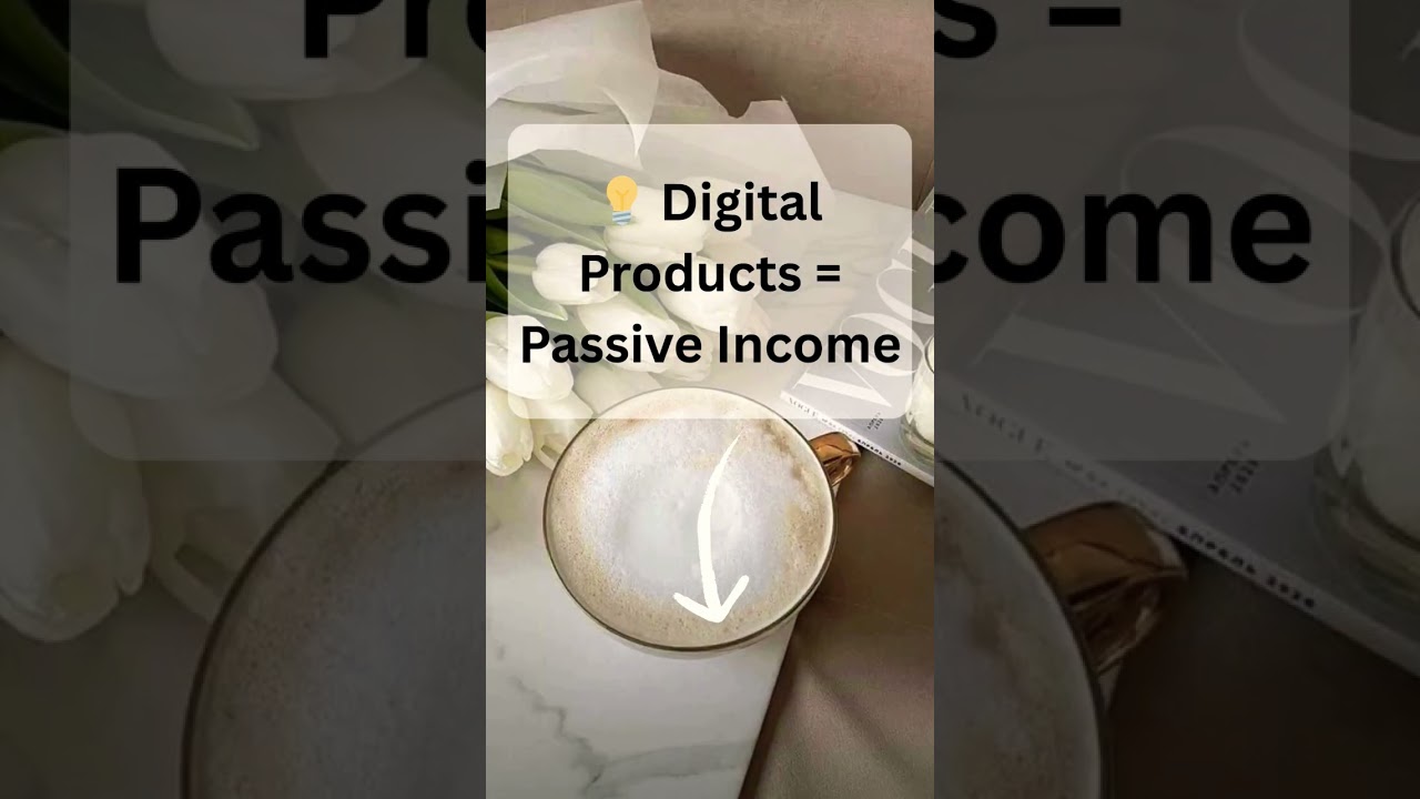 Why Digital Products Are the BEST Passive Income? 