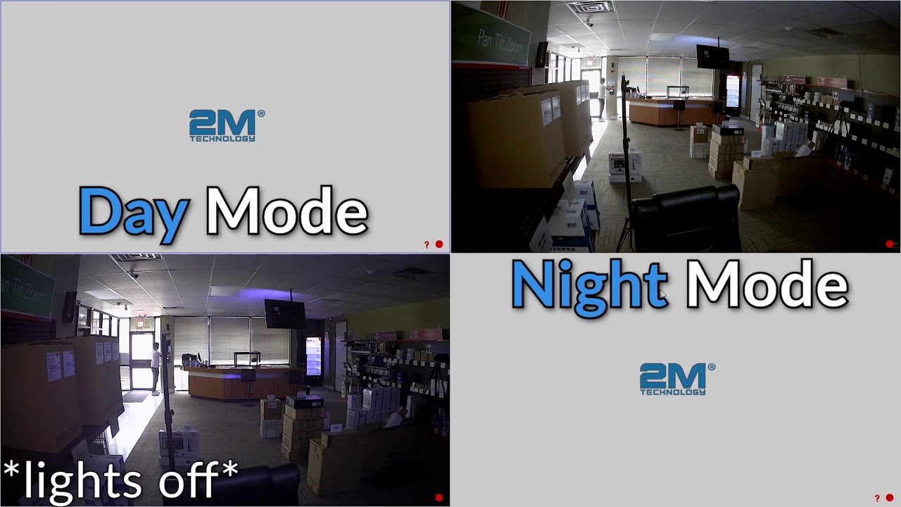 HOW TO: Compare Starlight Day And Night Mode On A IP Camera