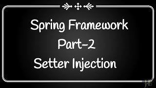 Dependency injection using setter with practical in Eclipse ide