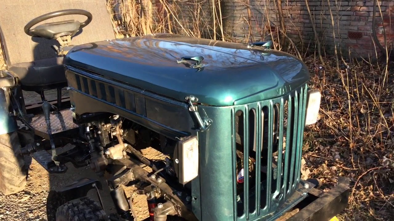 Обзор минитрактора с постоянным полным приводом из ходовой Луаза, тест ...