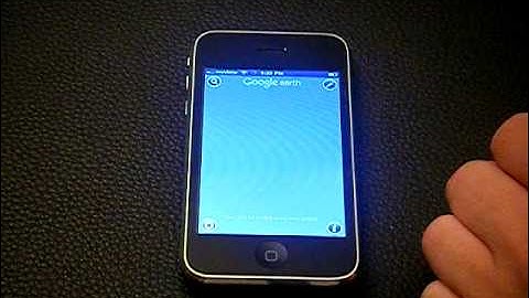 My Iphone 3G with IOS 4.1 with multitasking enabled