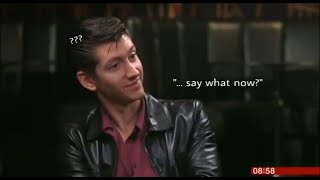 Arctic Monkeys on Interviews but make it less Awkward