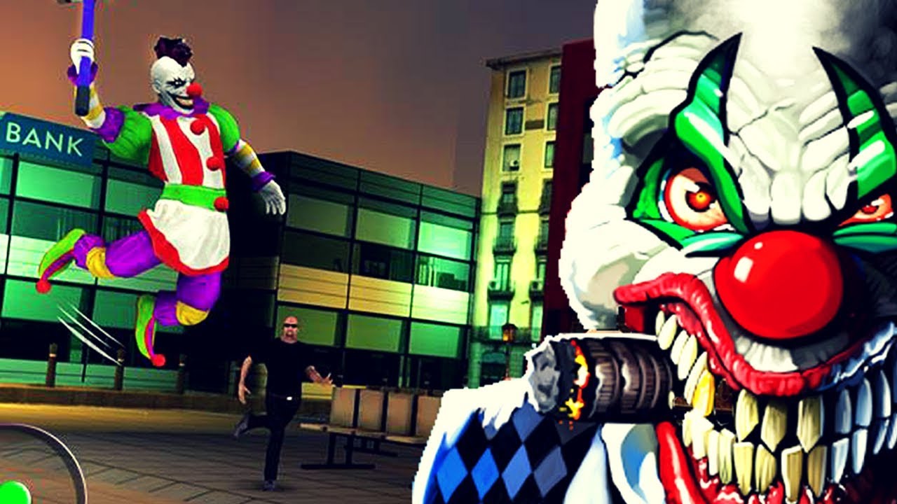 SCARY CLOWN GAME JOGO DO PALHAÇO ASSUSTADOR NOITE DE HALLOWEEN - YouTube