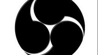 Open Broadcast Software tutorial/black screen fix.