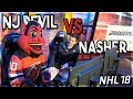 NASHER VS. NJ DEVIL - NHL 18