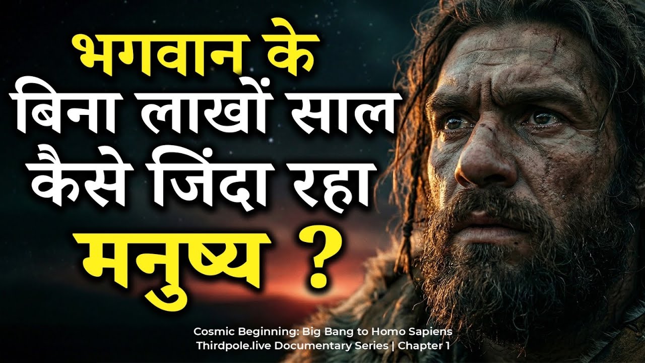Human Evolution Explained in Hindi | इंसान सबसे शक्तिशाली कैसे बना ...