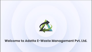 Adatte E-Waste Management - Corporate Video 2020 (3 Min Version)