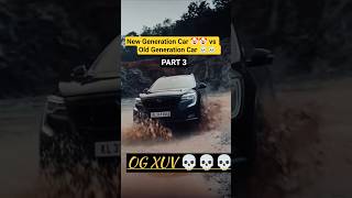 New generation 🤡🤡 cars vs old generation cars ft XUV, PAJERO,HILUX, Safari #suv  #cars#xuv700#PAJERO