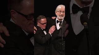 John Jarratt What About Sal Wins Best Oceanian Actor Septimius Awards 2024 #downsyndrome #crying