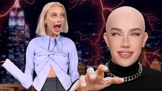 James Charles Summons Emma Chamberlain On Jimmy Fallon