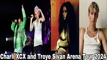 Charli XCX And Troye Sivan Sweat Tour 2024 | Charli XCX Tour Dates 2024