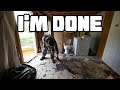 Worn Out on Bathroom Demolition - Home Renovation