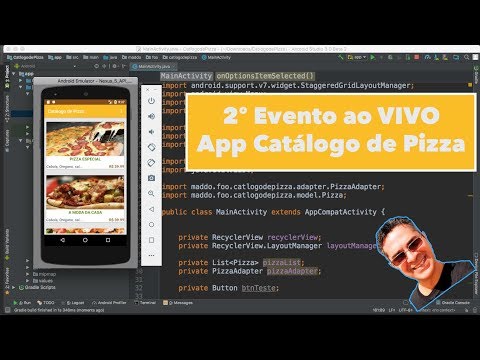 Marco Maddo Ao Vivo criando um App Android dia 3/9/2017 - Participe