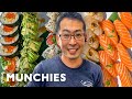 The Chef Serving Top Tier Sushi Out of a Food Truck | Street Food Icons