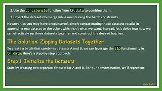 Constructing a Batch of Different Data in tf.data
