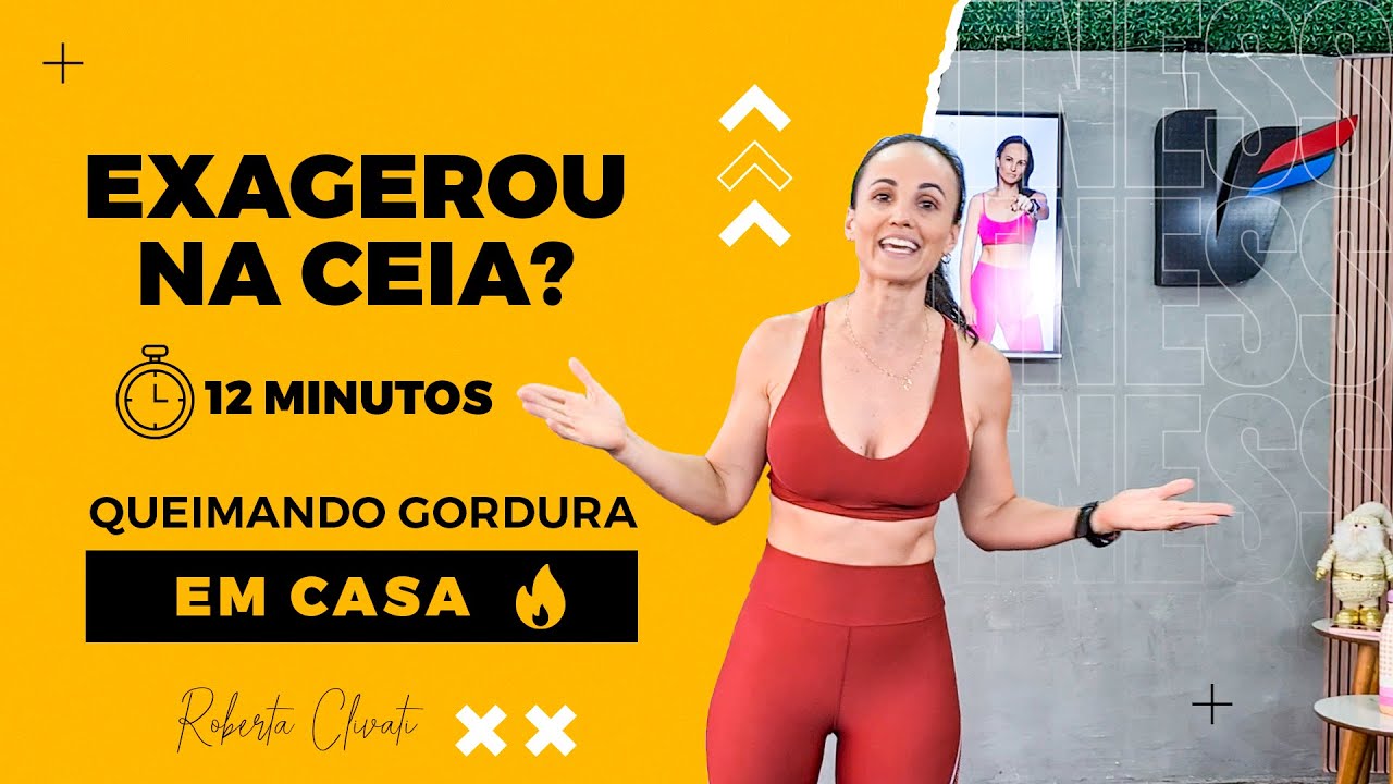 Treino rápido pra quem exagerou na ceia de natal
