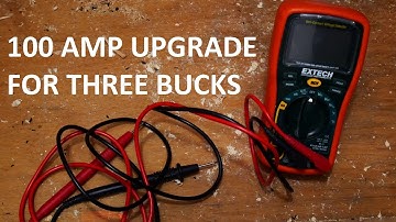 100 AMP multimeter upgrade