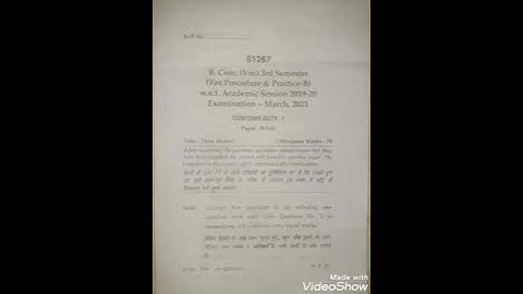 B.COM TPP CUSTOM DUTY LAW PREVIOUS YEAR PAPER 20-21 B.COM PASS B.COM HONOURS PAPERS